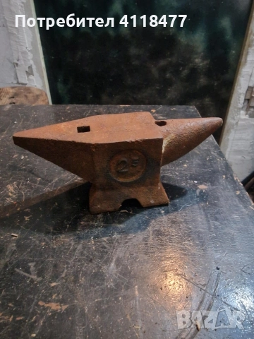 Наковалня 2,5кг., снимка 2 - Други инструменти - 52889787