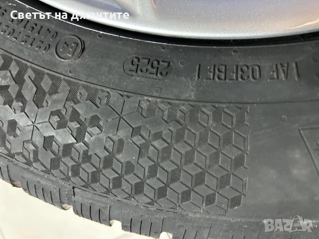 Джанти за Audi Q3 17 Цола с Зимни Гуми 215/65/17 Нови Continental Dot 2025, снимка 9 - Гуми и джанти - 51723215