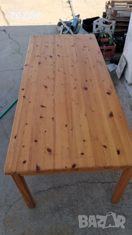 Маса голяма трапезна масив, снимка 4 - Маси - 54062491