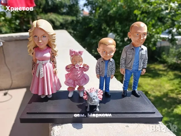 3D персонализирани фигурки, снимка 3 - Декорация за дома - 56544765