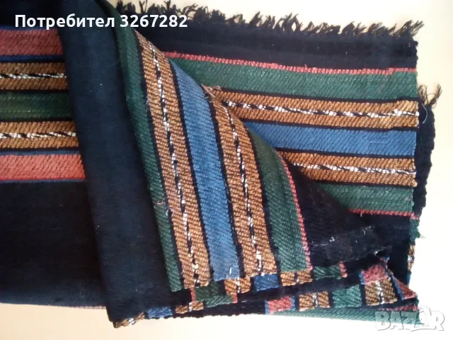 Черга,Българска,,Кюстендилско,Ръчно Тъкана, снимка 5 - Килими - 47954939