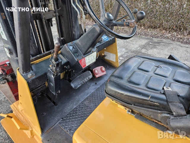 продавам Мотокар Hyster 5.5т газ , вдига на 6.2м, снимка 7 - Индустриална техника - 52793032