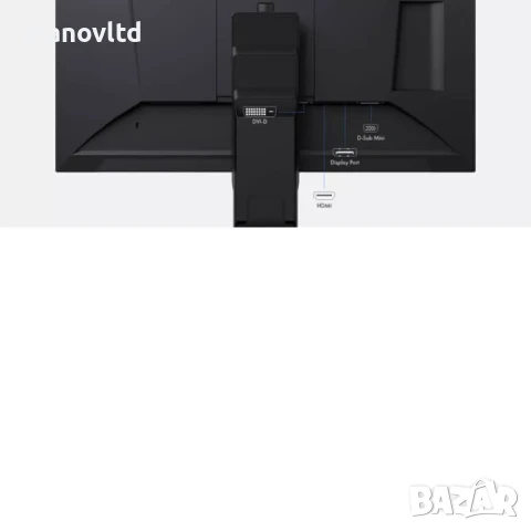 Професионален монитор Eizo EV2456 Б статус с 12 месеца гаранция, черен, снимка 5 - Монитори - 51289605