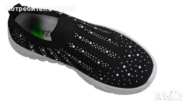 Леки дамски ластъчни мрежести маратонки без връзки, снимка 15 - Маратонки - 51195339