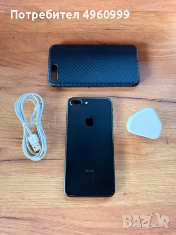iPhone 7 Plus 32GB Black + Зарядно + Калъф, снимка 2 - Apple iPhone - 56364306