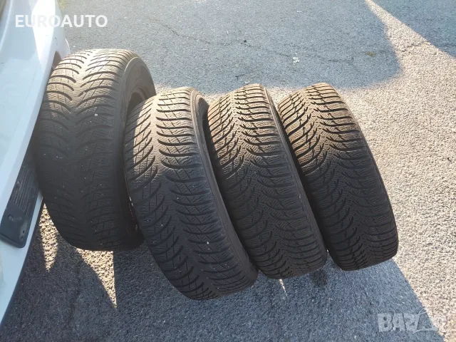 Зимни гуми със стоманени джанти 195/65/15 5х112 Volkswagen Skoda Seat