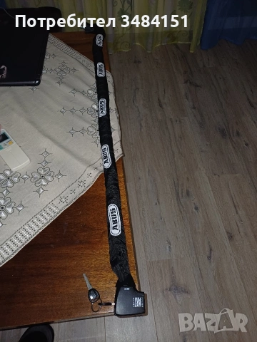 ​НОВА Верига за заключване ABUS Ionus 8900 – 110 см / 8 мм (ART Сертификат) , снимка 3 - Аксесоари и консумативи - 54093857