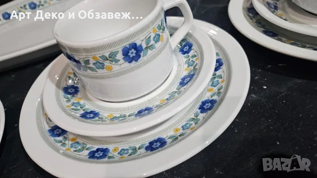 Троен сет порцелан  комбиниран, снимка 10 - Чаши - 56510654