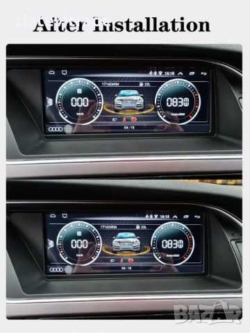 AUDI A4 B8 2009-2012 - 8.8''  навигация с мултимедия андроид ауди а4 b8 android, 9235, снимка 4 - Навигация за кола - 34548660