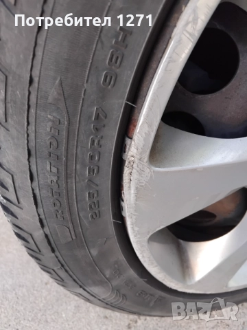 Две много запазени зимни гуми 225-50-17 Fulda, снимка 5 - Гуми и джанти - 52121104