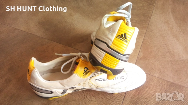 Adidas PREDATOR Football Leather Boots Размер EUR 43 1/3 / UK 9 бутонки естествена кожа 199-14-S, снимка 6 - Футбол - 52246614