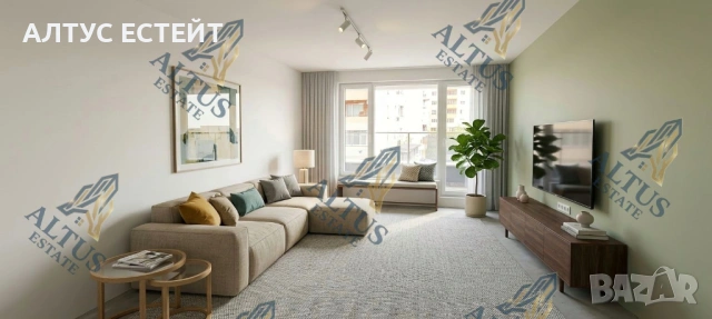 ПРОСТОРЕН ДВУСТАЕН АПАРТАМЕНТ В ЛЮЛИН 10 - ДО МЕТРОСТАНЦИЯ