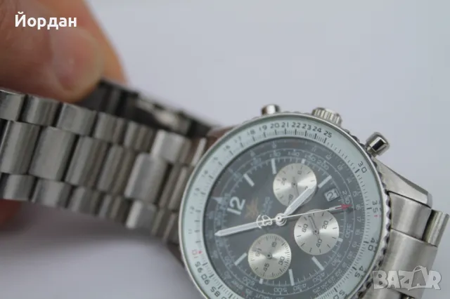 Мъжки кварцов часовник ''Breitling'', снимка 5 - Мъжки - 49741681