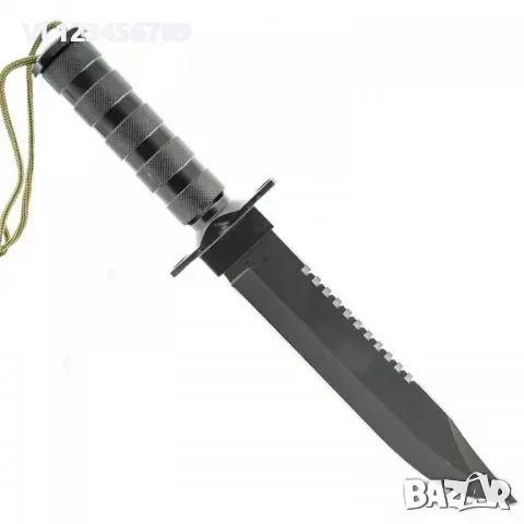 Ловен нож JUNGLE KING А-19 Черен/Бял-220х355, снимка 3 - Ножове - 50673376