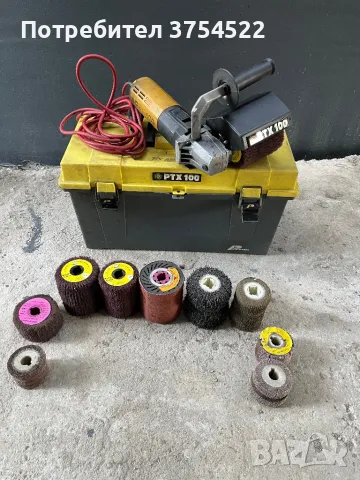 POLY-PTX 100 - Машина за линейно шлифоване, снимка 8 - Други инструменти - 50222416