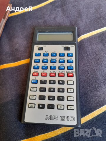 Стар калкулатор MR 610, снимка 3 - Други ценни предмети - 37022973