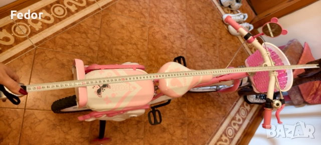 Велосипед - Колела 18" за момичета 5-9 години, снимка 11 - Детски велосипеди, триколки и коли - 51996267