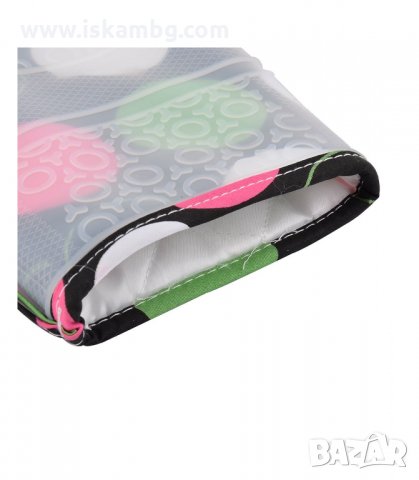 ГОТВАРСКА РЪКАВИЦА ОТ ТЕКСТИЛ СЪС СИЛИКОНОВО ПОКРИТИЕ - код 02888, снимка 9 - Аксесоари за кухня - 33910645