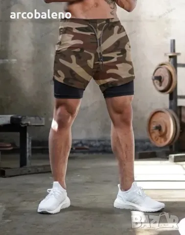 Мъжки шорти с много джобове, 3цвята , снимка 2 - Къси панталони - 50097267