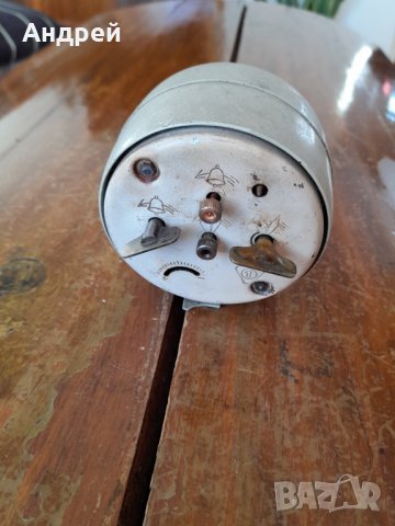 Стар часовник,будилник Mera Poltik #2, снимка 4 - Антикварни и старинни предмети - 39245392