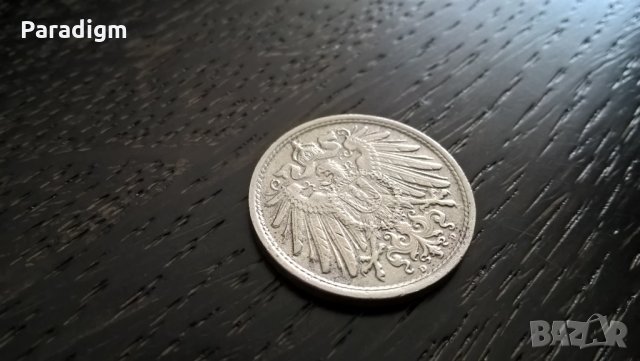 Райх монета - Германия - 10 пфенига | 1915г.; серия D, снимка 3 - Нумизматика и бонистика - 29335735