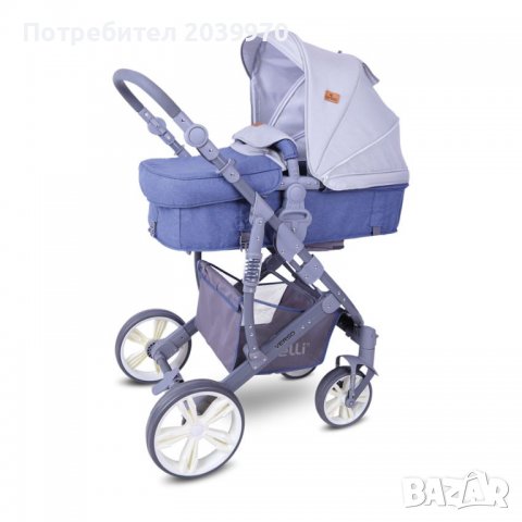 Бебешка количка Lorelli+ подарък- подложка за количка, снимка 2 - Детски колички - 40091846