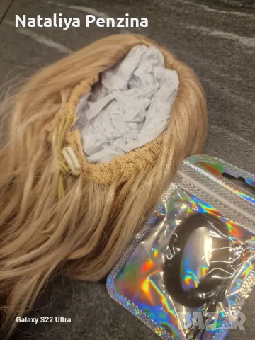 Екстейшан, кестенява дълга 40 см опашка, снимка 2 - Аксесоари за коса - 48457769