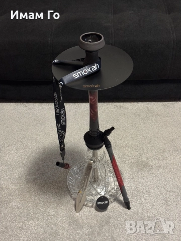 Smokah Diamond Series – Black/Red – ново премиум наргиле / shisha / hookah, снимка 2 - Наргилета - 52416949