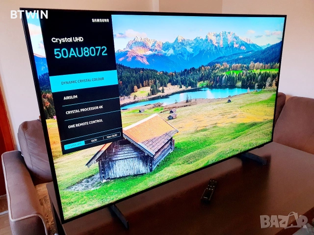 Телевизор - Samsung 50 ИНЧА - Smart - 4K Ultra HD - LED !, снимка 3 - Телевизори - 53925942
