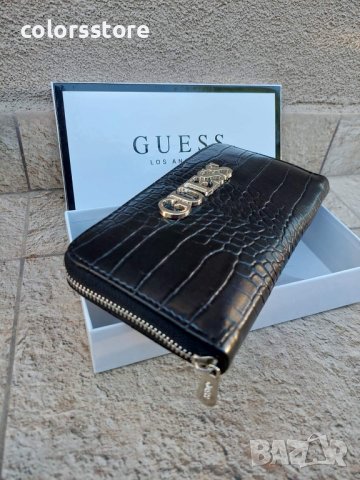 Черно портмоне  Guessкод SG153, снимка 2 - Портфейли, портмонета - 35023467