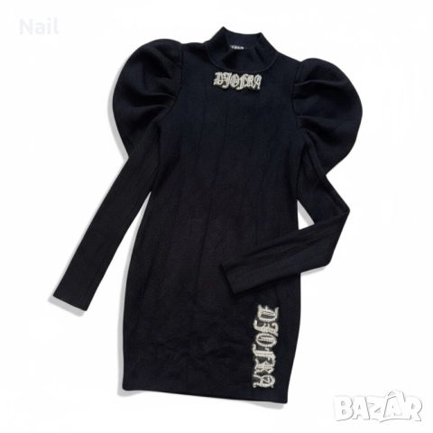 Плетена къса Рокля Djofra , снимка 4 - Рокли - 52305135