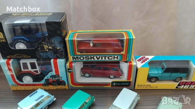 Руски Модели 1/43 СССР , снимка 7 - Колекции - 50332429