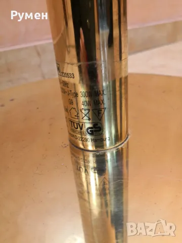 Месинг подова лампа, снимка 8 - Лампиони - 50410119