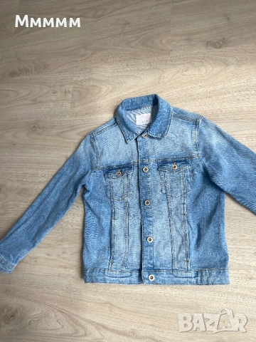 Дънково яке Zara XS, снимка 3 - Якета - 54354532