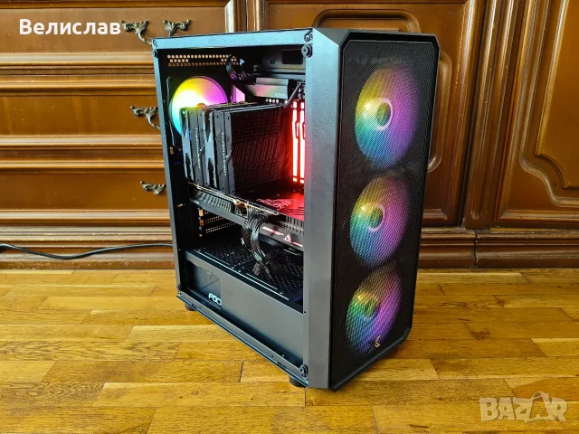 Gaming PC с Ryzen 7 7700X/ 32GB DDR5/ RX 6800 XT 16GB/ 512GB/ 850W