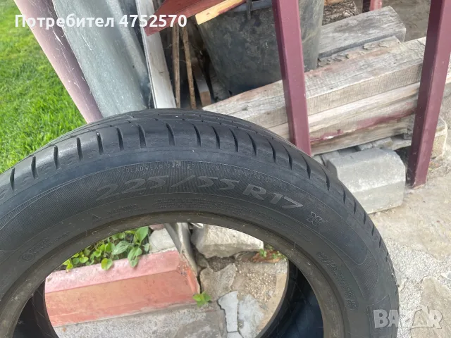 MICHELIN 225 55 17 4 бр, снимка 3 - Гуми и джанти - 55878190