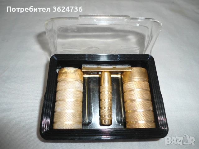 РЕТРО комплект за бръснене, снимка 2 - Антикварни и старинни предмети - 50896592