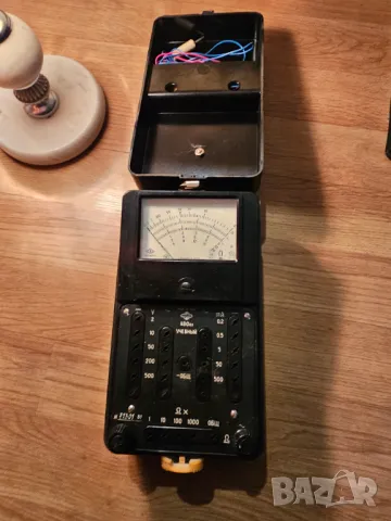 Руски мултицет, мултимер - качество и прецизност от СССР производство 1960 г военна серия . 