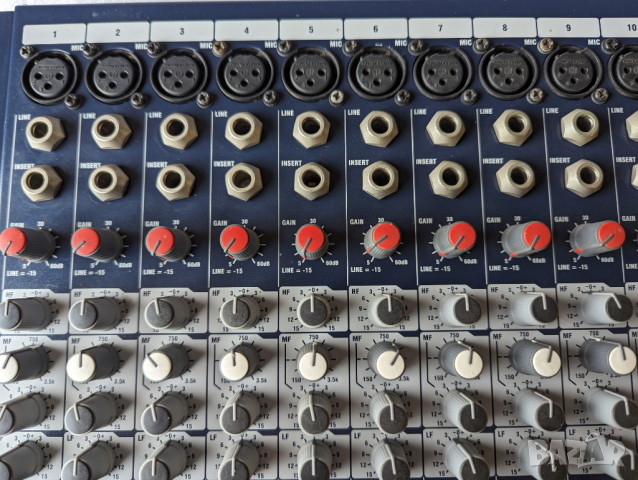 Soundcraft EFX12 Mixer с повреда, снимка 3 - Други - 44698336