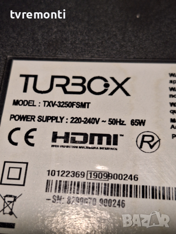 Основна платка - ,17MB211S for 32 inc for Turbox TXV-3250FSMT DISPLAY VES315UNDA-2D-N21, снимка 6 - Части и Платки - 44594459