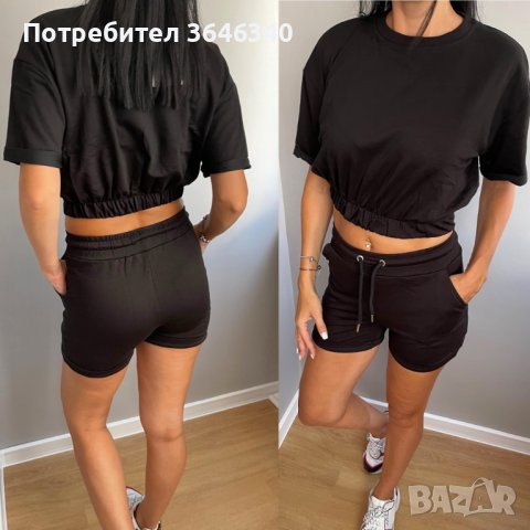 Дамски летен комплект супер модел размер с м л хл, снимка 1