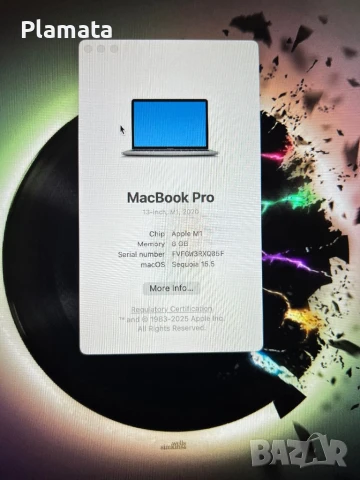 MacBook Pro 13-inch 2020 Touch Bar M1 8gb Ram 512 ssd + USB Hub, снимка 10 - Лаптопи за работа - 51196972