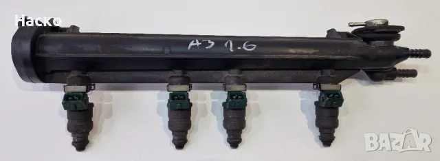 Горивна Рейка Дюза Дюзи Голф 4 Ауди А3 Golf 4 Audi A3 1.6 06A 133 317A 06A133317A 037906031AA