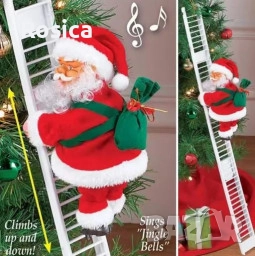 Електрическа играчка – катерещ се по стълба Дядо Коледа SD25