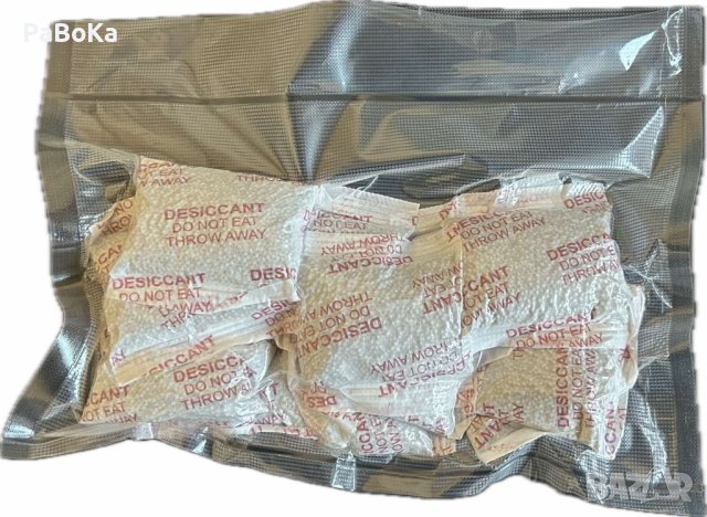 Сашета десикант, влагоабсорбатор, силикагел на пликчета, снимка 6 - Други - 44473031