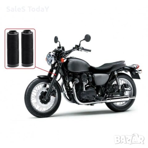 Комплект Прахоуловители за мотор, Универсален маншон, 2 бр, черен