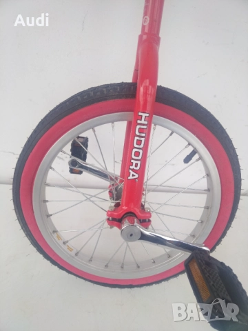 Велосипед на една гума HUDORA за акробатика, моноцикъл, баланс, снимка 2 - Велосипеди - 52792190