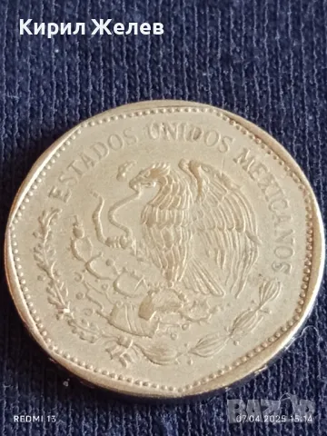 Две монети 5 долара 1981г. / 20 цента 1984г. Мексико за КОЛЕКЦИЯ ДЕКОРАЦИЯ 50022, снимка 4 - Нумизматика и бонистика - 49794575