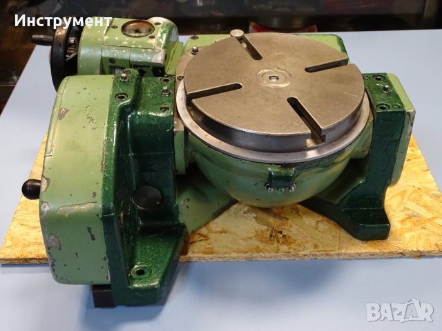 Въртяща делителна маса за фреза Walter RTS 180 Precision Tilting Rotary Milling ф180, снимка 7 - Резервни части за машини - 44383617