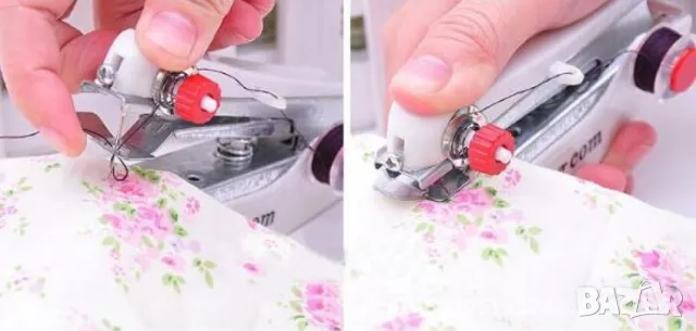 Портативна ръчна шевна машина , снимка 3 - Шевни машини - 50380497